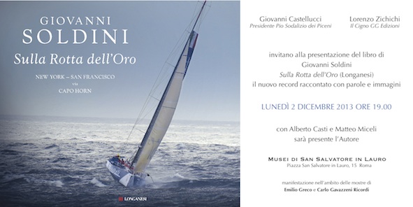 Incontro a Roma
con Giovanni Soldini