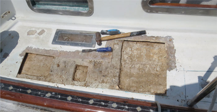 Coperta, albero e magagne