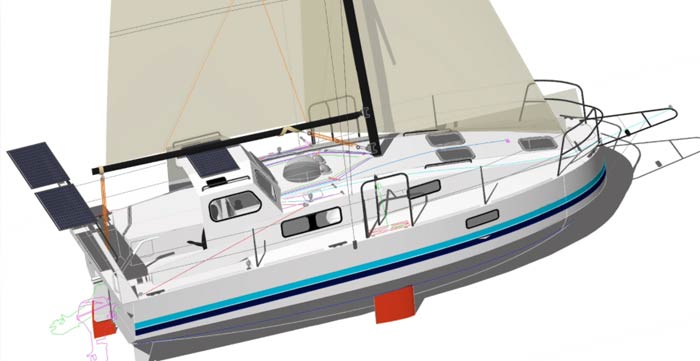 Divinité 7 m: mini sloop per il fai-da-te