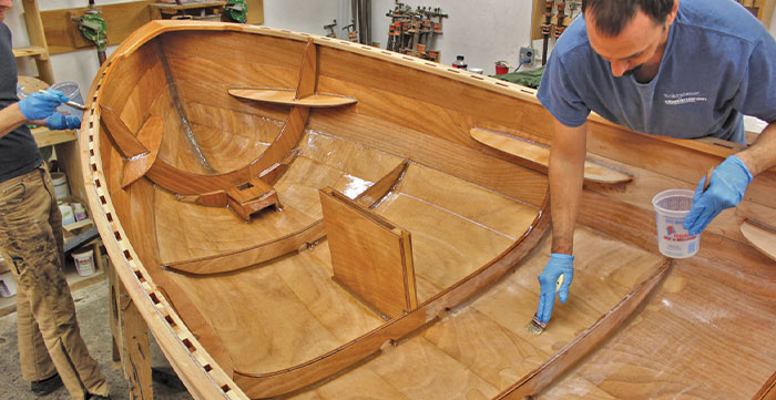 Viti salde con l'epossidica