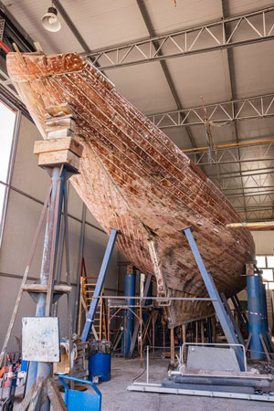 Joyette rinascerà 
per l'America's Cup