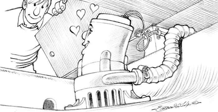 Preziosa pompa di sentina