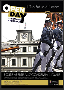 All'Accademia di Livorno
ci sono gli “open day”