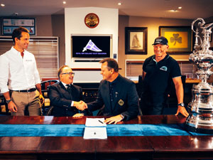 Siglato il protocollo 
dell'America's Cup