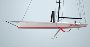 Wild Oats XI diventa 
Palm Beach con foil a C
