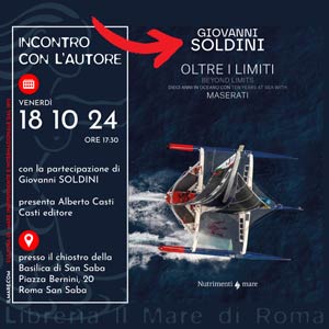 A Genova e a Roma
con Giovanni Soldini