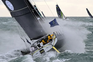 Transat Café L'OR, 
partenza col botto
