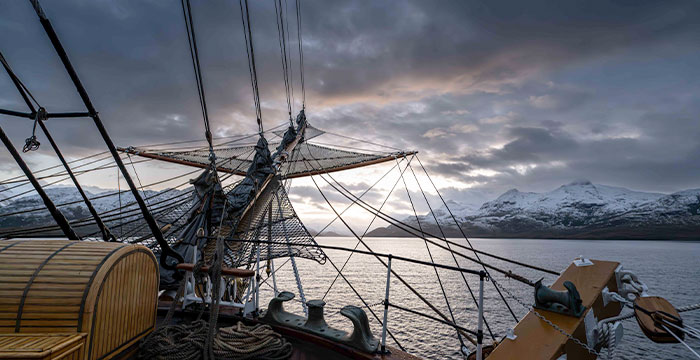 Amerigo Vespucci oltre Capo Horn