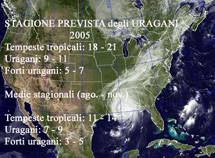 Dopo Katrina nuovi uragani in Pacifico e Atlantico